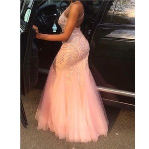 Pink Camille La Vie Prom Dress